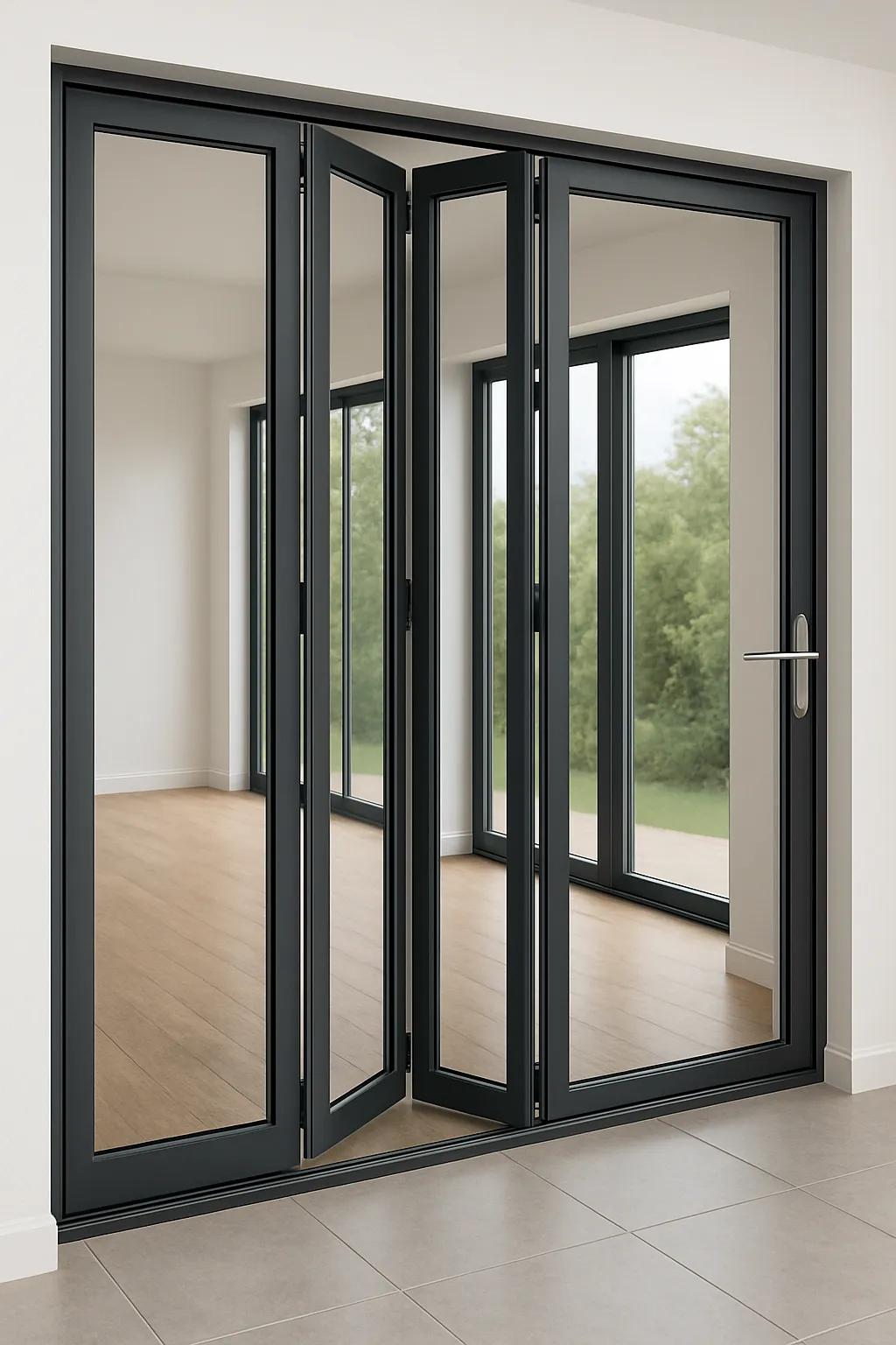 Sliding folding partition for office and home in Nautan